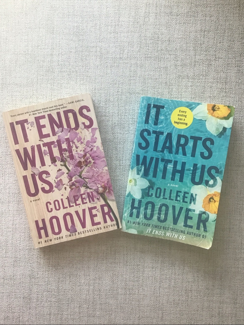 It Ends/Starts With Us by Colleen Hoover Paperback Bundle